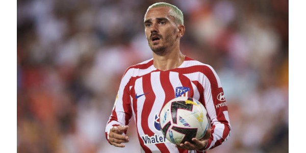 Antoine Griezmann scorer sitt første mål for sesongen i Atlético de Madrid